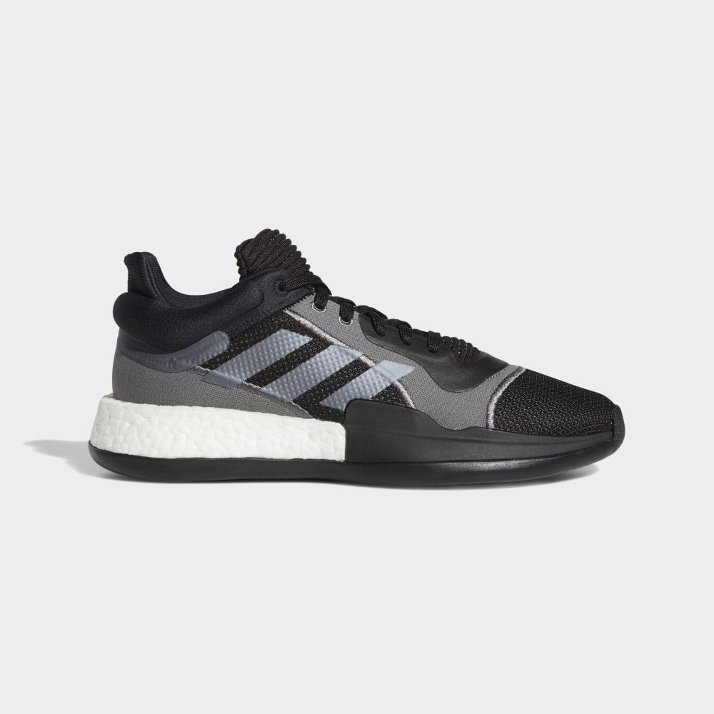 Adidasi Baschet Adidas Marquee Boost Josi Barbati Romania - Negrii/Gri/Metal EH2383